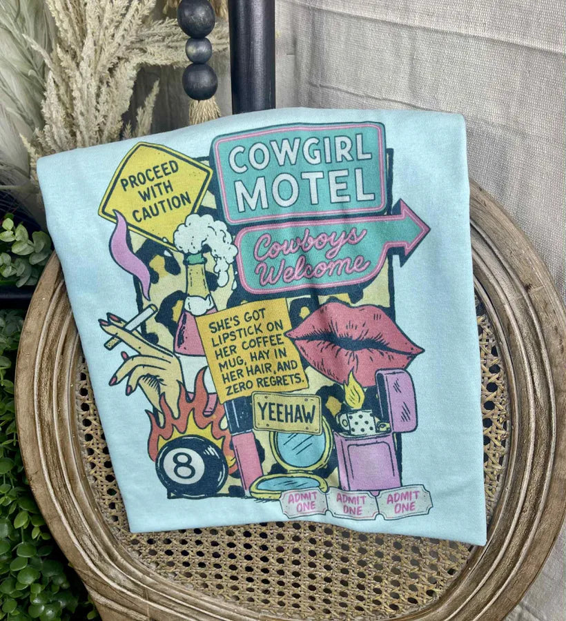Cowgirl Motel (Tultex Softstyle Tee)