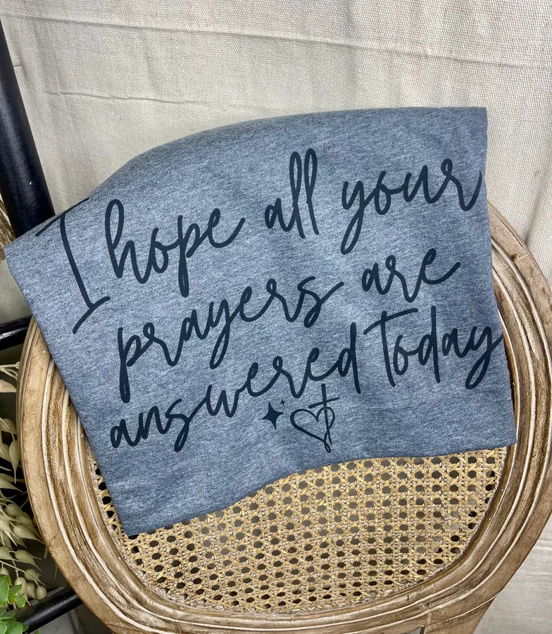 I Hope All Your Prayers are Answered (Gildan Softstyle Tee)