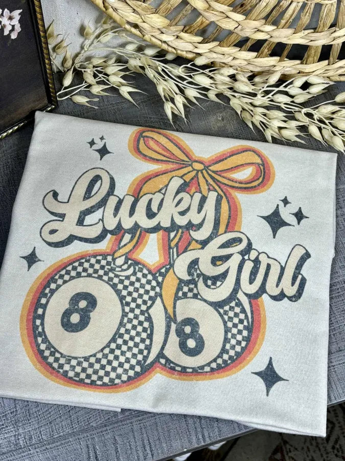 Lucky Girl (Gildan Tee)