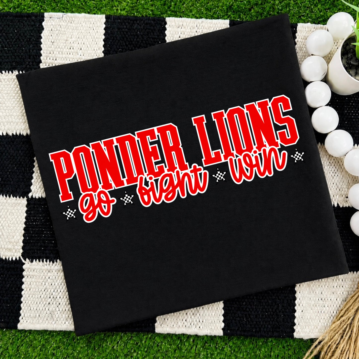 Ponder Lions Go Fight Win