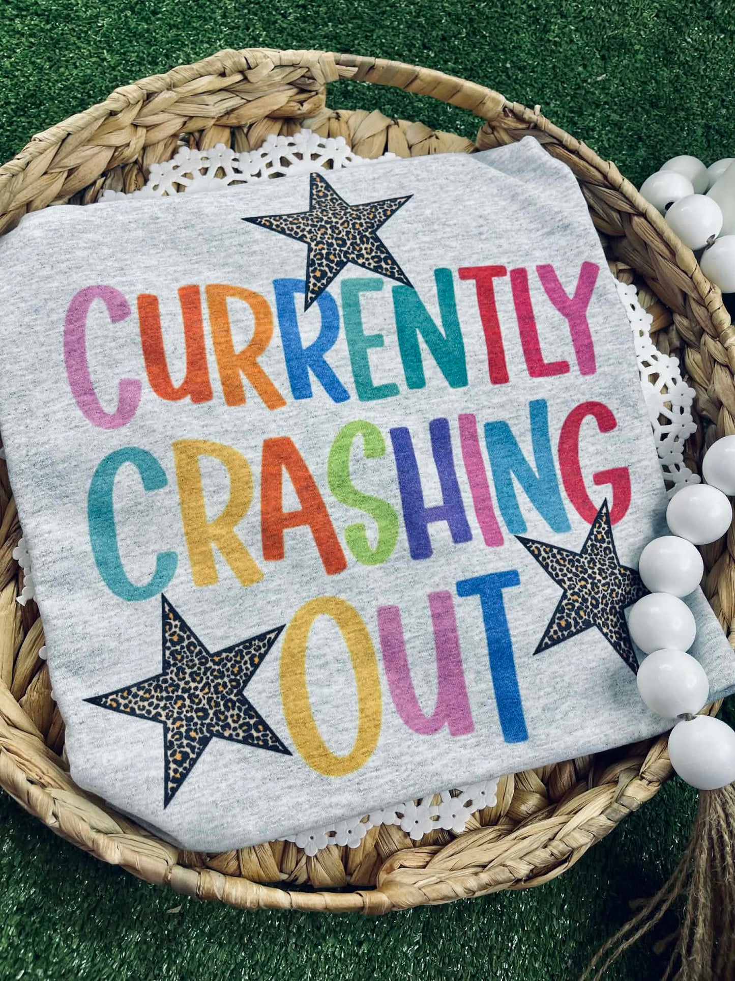 Currently Crashing Out (Gildan Tee)