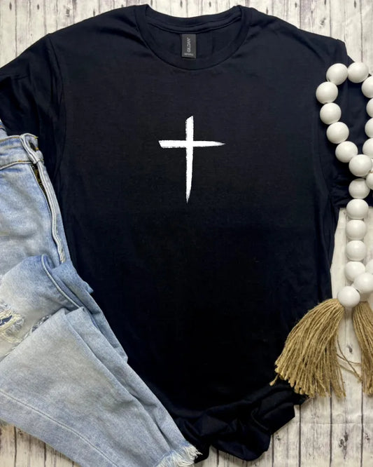 Petite Cross (DTF Tee)