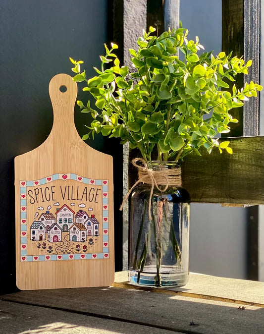 Spice Village Cutting Board