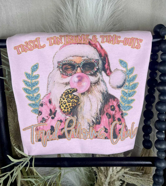 Tinsel , tantrums, and Time-outs (Gildan Tee)