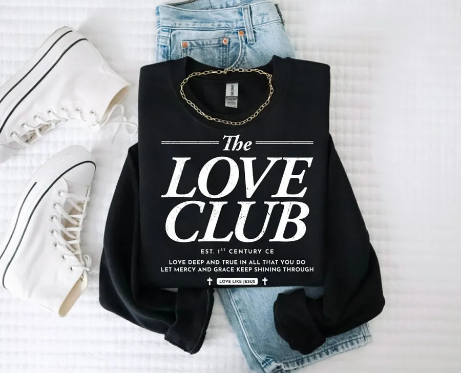 The Love Club (DTF Gildan Sweatshirt)