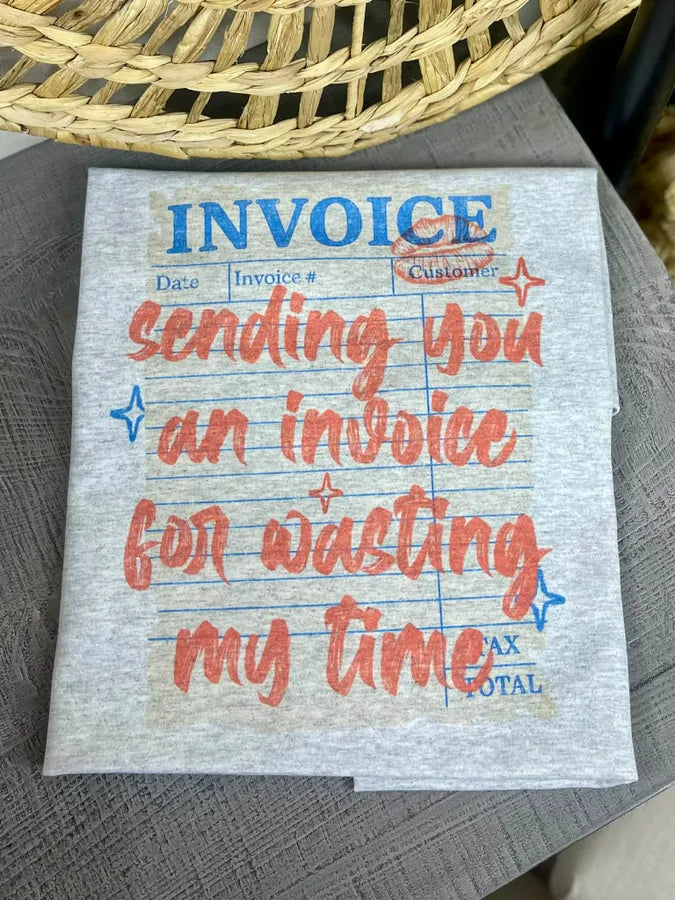 Sending you an invoice (Gildan Tee)