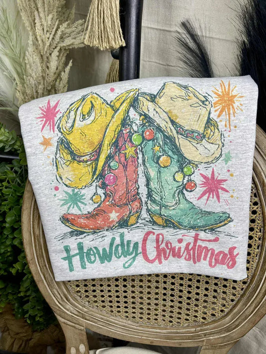 Howdy Christmas (Gildan Tee)