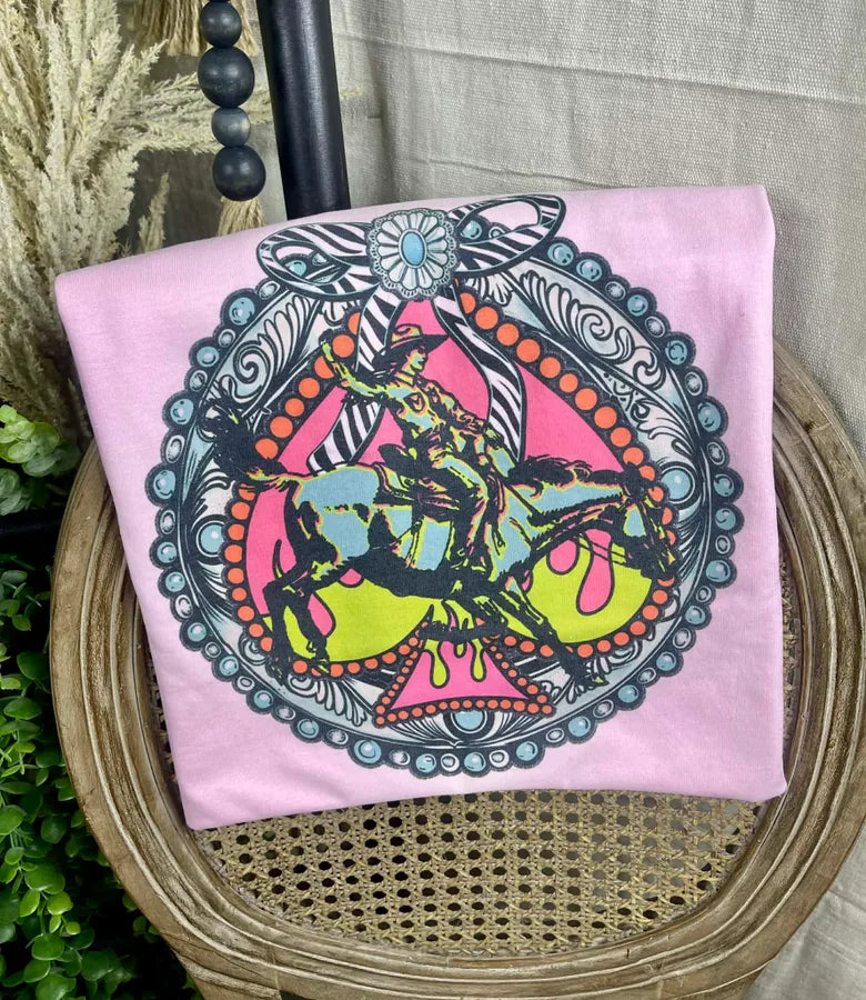 Cowgirl Concho (Gildan Tee)