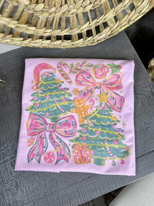 Trees and Bows (Gildan Tee)
