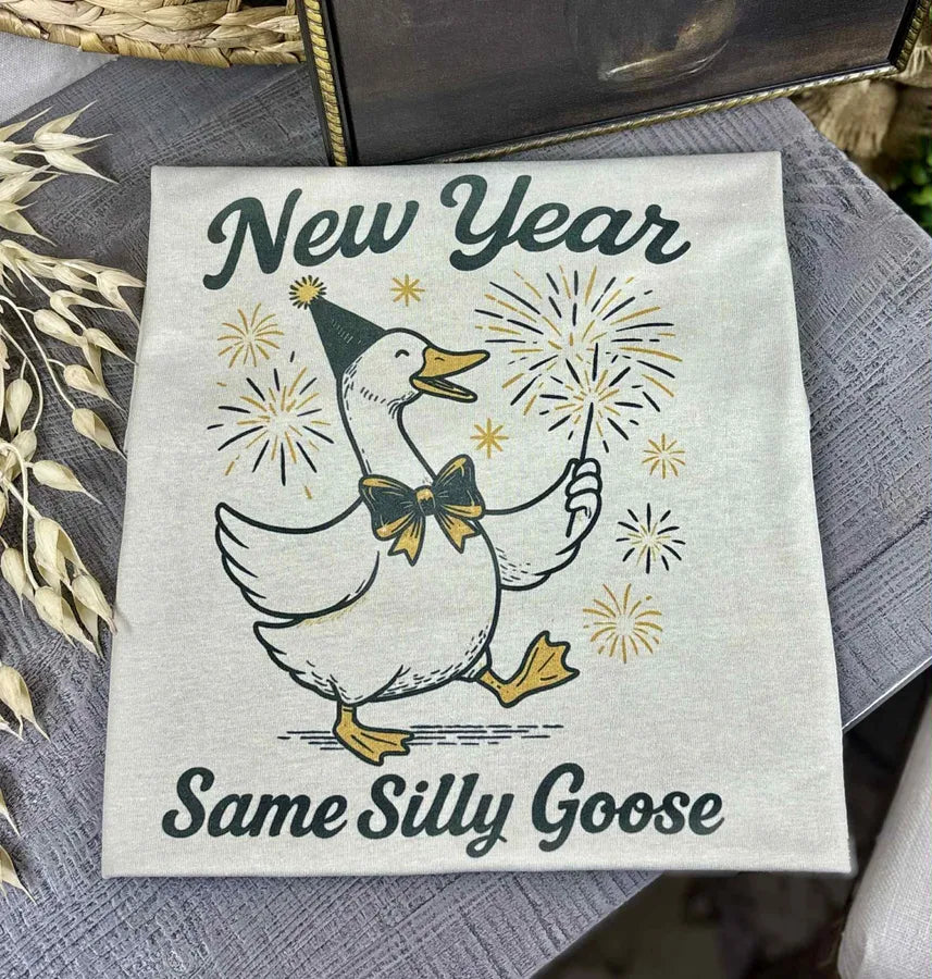 New Year Same Silly Goose(Gildan Tee)
